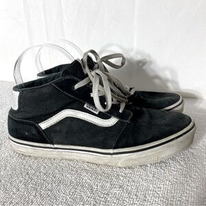 Vans Black Chapman Mid Lace Up Sneakers 6